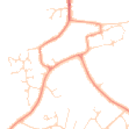 Daytime road noise heatmap for LN6 5UW
