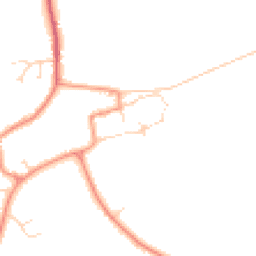 Daytime road noise heatmap for LN6 5XB
