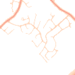 Daytime road noise heatmap for LN6 5XF