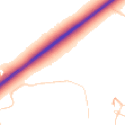 Daytime road noise heatmap for LN6 6AL