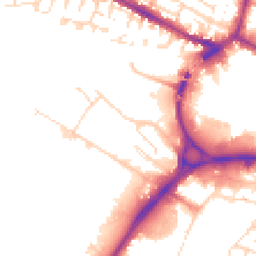 Daytime road noise heatmap for LN6 7FN