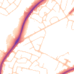 Daytime road noise heatmap for LN6 7JH