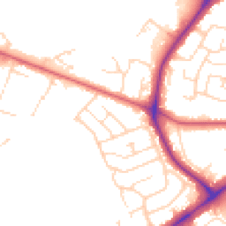 Daytime road noise heatmap for LN6 8SL