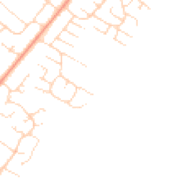 Daytime road noise heatmap for LN6 8UU