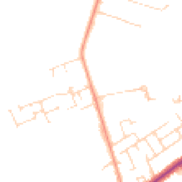 Daytime road noise heatmap for LN6 9AT