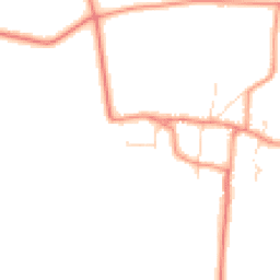 Daytime road noise heatmap for LN6 9BF