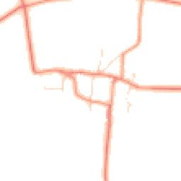 Daytime road noise heatmap for LN6 9BQ
