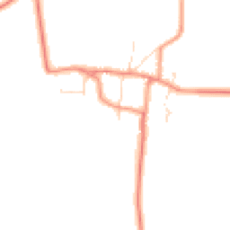 Daytime road noise heatmap for LN6 9BZ