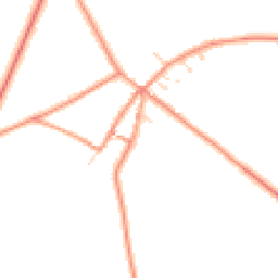 Daytime road noise heatmap for LN6 9ER