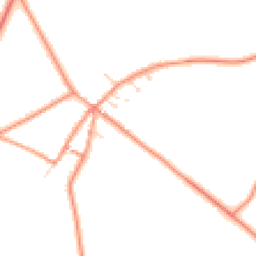 Daytime road noise heatmap for LN6 9EU