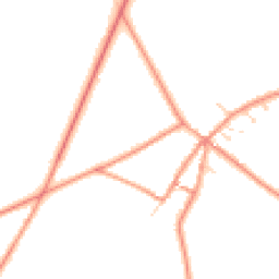Daytime road noise heatmap for LN6 9EY