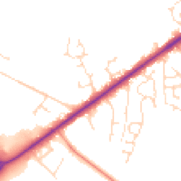 Daytime road noise heatmap for LN6 9FS