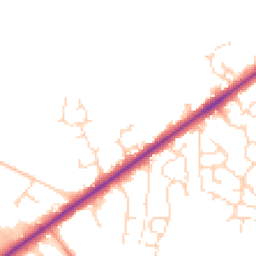 Daytime road noise heatmap for LN6 9FX
