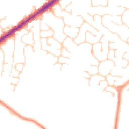 Daytime road noise heatmap for LN6 9FZ