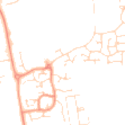 Daytime road noise heatmap for LN6 9GY