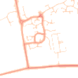 Daytime road noise heatmap for LN6 9JD