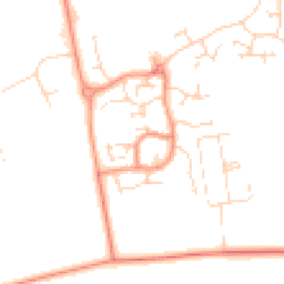 Daytime road noise heatmap for LN6 9JG