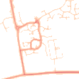 Daytime road noise heatmap for LN6 9JQ