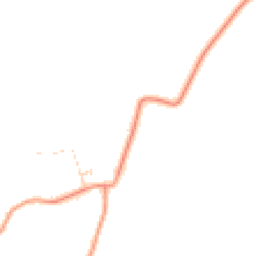 Daytime road noise heatmap for LN6 9JY