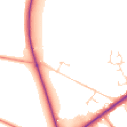 Daytime road noise heatmap for LN6 9LG