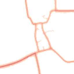 Daytime road noise heatmap for LN6 9LS