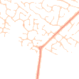 Daytime road noise heatmap for LN6 9NF