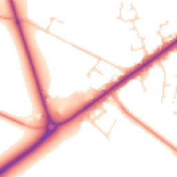 Daytime road noise heatmap for LN6 9NH