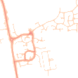 Daytime road noise heatmap for LN6 9NS
