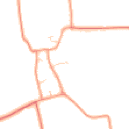 Daytime road noise heatmap for LN6 9PY