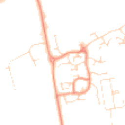 Daytime road noise heatmap for LN6 9UD