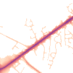 Daytime road noise heatmap for LN6 9UF