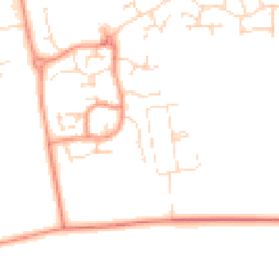 Daytime road noise heatmap for LN6 9UY