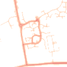Daytime road noise heatmap for LN6 9WJ