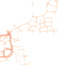 Daytime road noise heatmap for LN6 9WP
