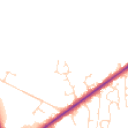 Daytime road noise heatmap for LN6 9WQ