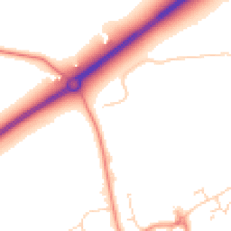 Daytime road noise heatmap for LN6 9XP
