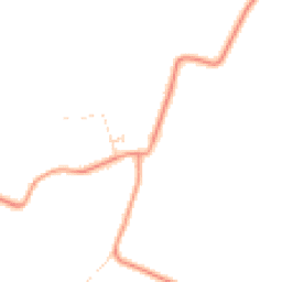 Daytime road noise heatmap for LN6 9YL