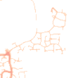 Daytime road noise heatmap for LN6 9YP
