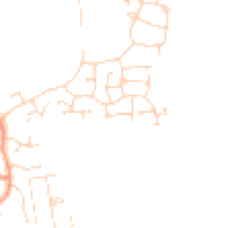 Daytime road noise heatmap for LN6 9ZG