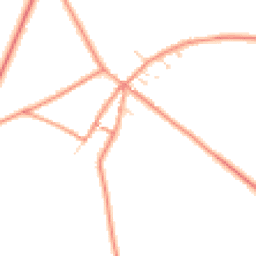 Daytime road noise heatmap for LN6 9ZW