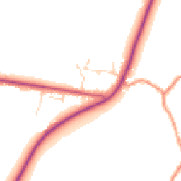 Daytime road noise heatmap for LN7 6AR