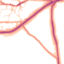 Daytime road noise heatmap for LN7 6AY