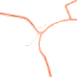 Daytime road noise heatmap for LN7 6BD