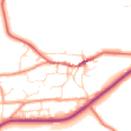 Daytime road noise heatmap for LN7 6BX
