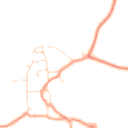 Daytime road noise heatmap for LN7 6EE