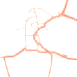 Daytime road noise heatmap for LN7 6EG