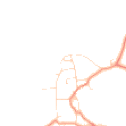 Daytime road noise heatmap for LN7 6EP