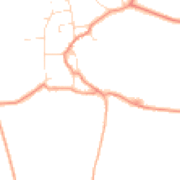 Daytime road noise heatmap for LN7 6EU