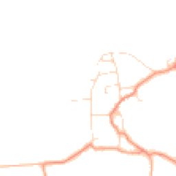 Daytime road noise heatmap for LN7 6EW