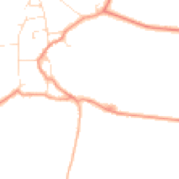 Daytime road noise heatmap for LN7 6EY